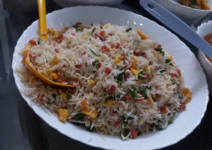 Steps to Make Super Quick Homemade Egg fried rice