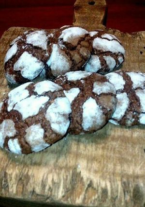 Foto di Biscottini al cioccolato e nocciole