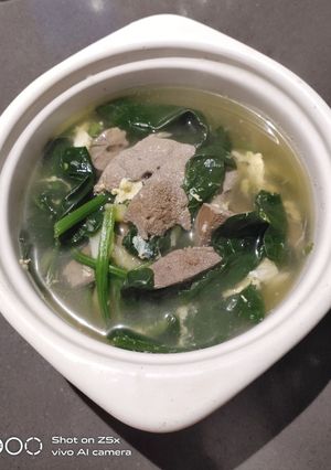 A picture of Spinach Soup.
