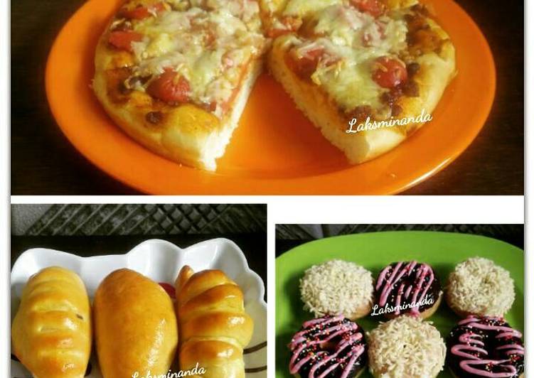 Pizza, Donat & Roti Manis