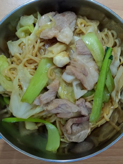 梅花豬肉拌麵 的食譜成品照片