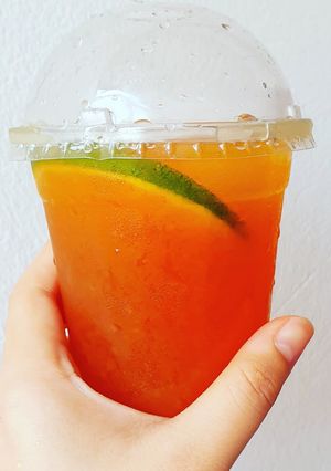 Hình của món Trà đào cam sả.