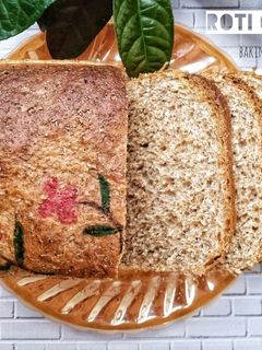 Foto resep Wheat Bread/Roti Gandum (tanpa : susu, gula pasir, margarin)