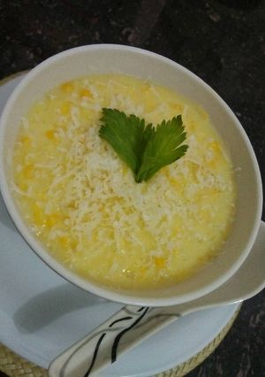 Foto resep Bubur "jasuke"(jagung, susu, keju)