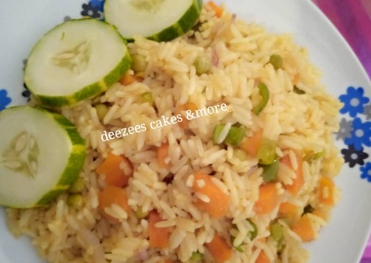 Recipe of Homemade Stir fry veggie rice