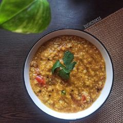 A picture of Masala oats.