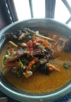 Foto resep Ikan asap santan cabe ijo