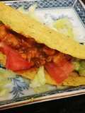 Guacamole tacos & tortilla