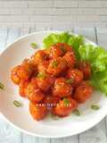 Dubu-Gangjeong (tahu kriuk pedas)