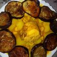 مرق حمص بالباذنجال