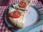 Una foto de pizza integral