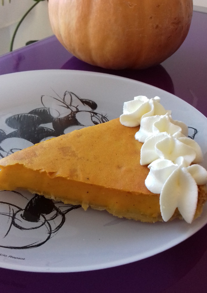 Una foto de Tarta de calabaza