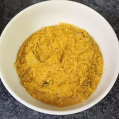 A picture of Spicy pumpkin curry.