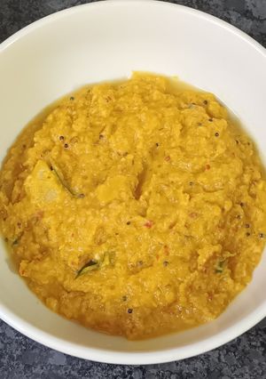A picture of Spicy pumpkin curry.