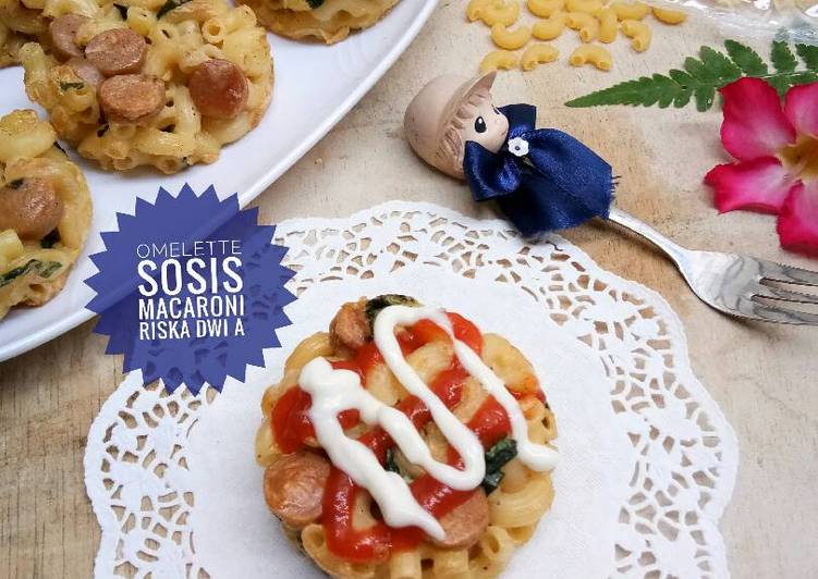 Omelette Sosis Macaroni (#PR_Pasta)