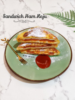 Foto resep 450. Sandwich Ham Keju