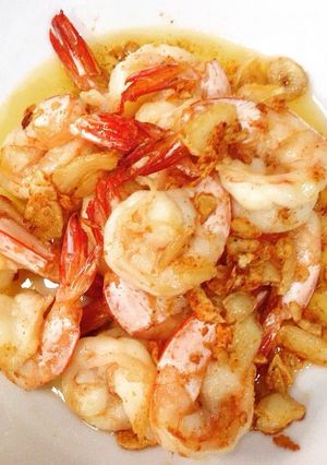 Foto resep Buttered Shrimp (Udang masak butter)