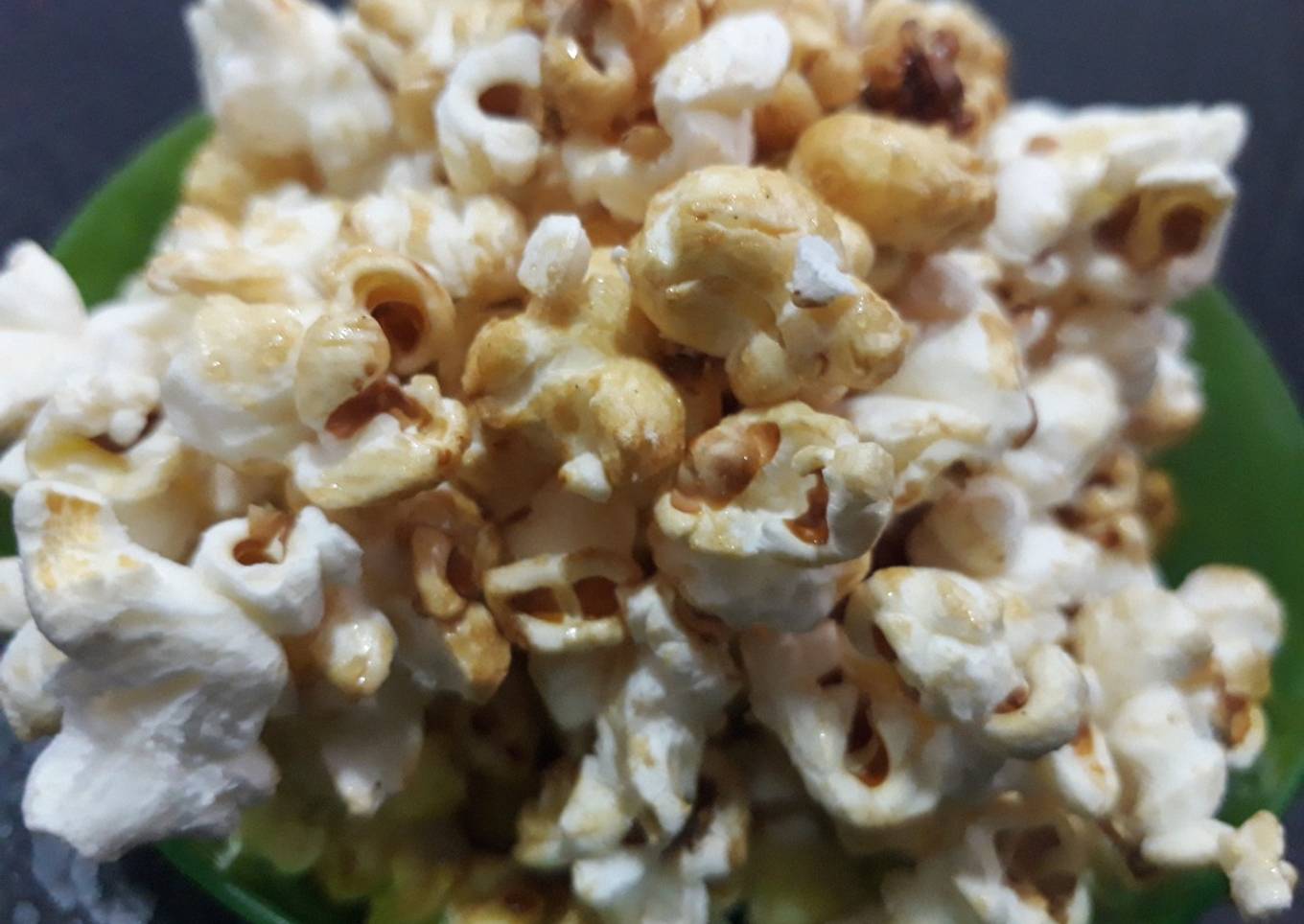 Homemade popcorn