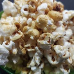 A picture of Homemade popcorn.