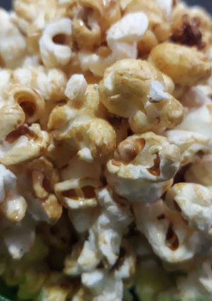 A picture of Homemade popcorn.