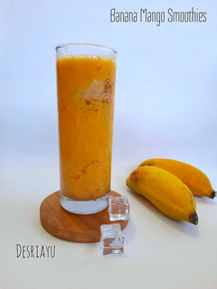 Foto resep Banana Mango Smoothies