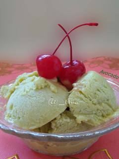 Foto resep Avocado Ice Cream (Es Krim Alpukat)