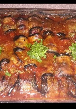 صورة لوصفة ملفوف الباذنجان
