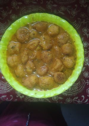 बेसन और सरसों सब्जी (besan aur sarson sabzi recipe in Hindi) रेसिपी मुख्य फोटो