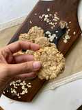 Galletas de avena y almendras veganas sin azúcar