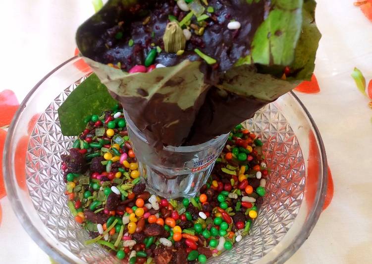 Easiest Way to Make Super Quick Homemade Chocolate paan rolls