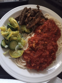 A picture of Alkaline - Spelt Spagetti Entree.