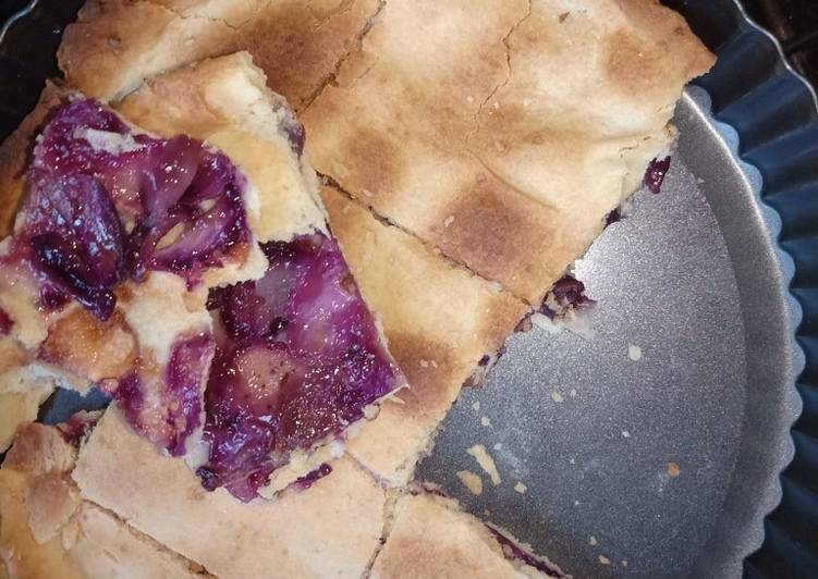 Step-by-Step Guide to Make Homemade Jamun pie (Black plum)