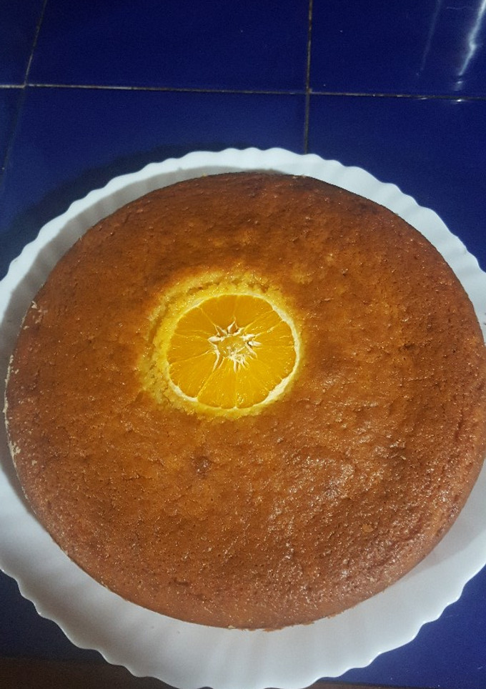 Una foto de Bizcocho de naranja