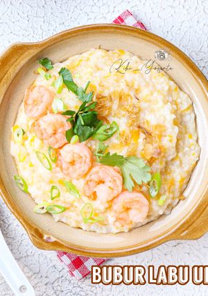 Foto resep Bubur Labu Udang Rice Cooker