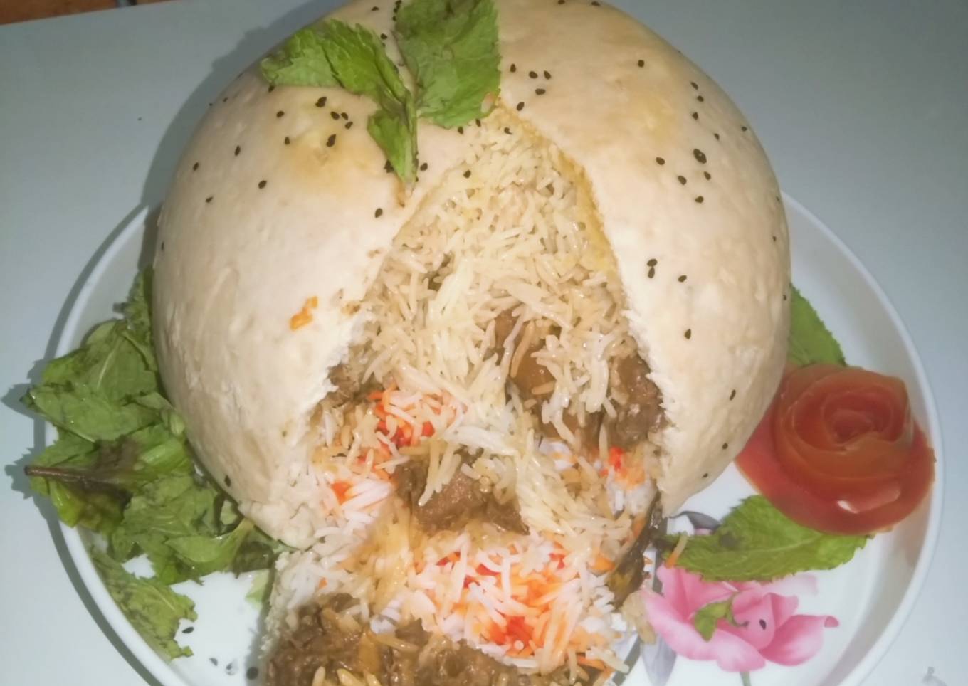 Parda Biryani OR Chilman biryni