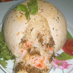 Parda Biryani OR Chilman biryni A picture of Parda Biryani OR Chilman biryni.