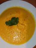 Crema de zapallo camote