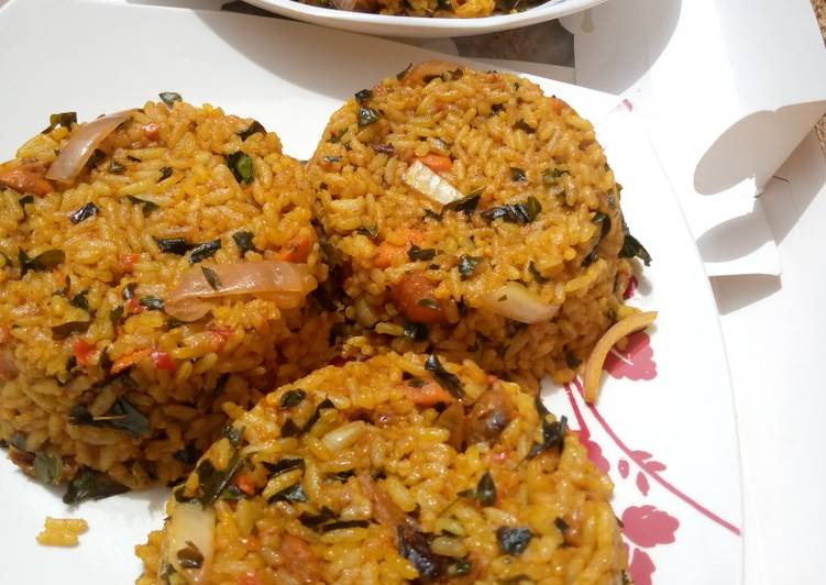 Moringa fried rice