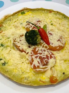 Foto resep Omelette with Cheese | Telur Dadar Keju