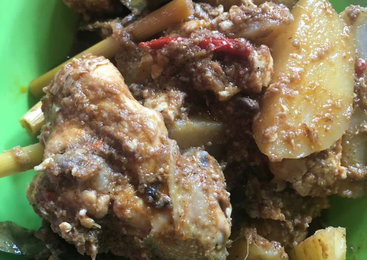 Calio ayam kentang sederhana