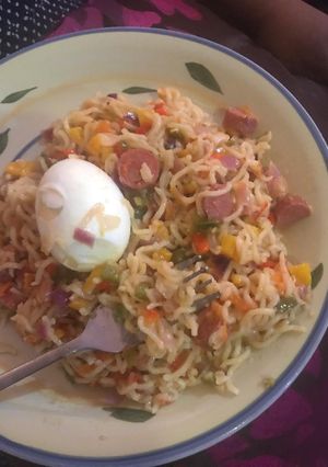 A picture of Stir Fry Noodles.