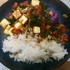 Easy paneer curry A picture of Easy paneer curry.