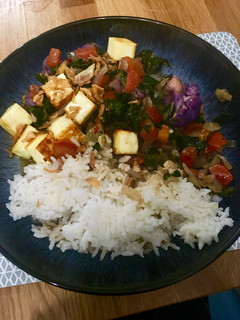 A picture of Easy paneer curry.