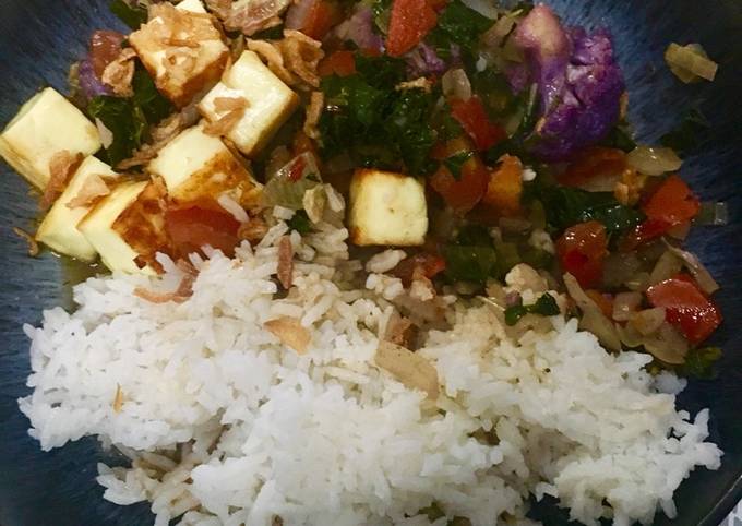 Easy paneer curry