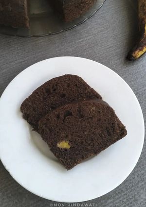 Foto resep 74. Brownies Pisang Kukus