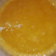 Una foto de Sorbete de mandarina