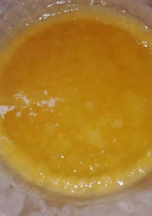 Una foto de Sorbete de mandarina