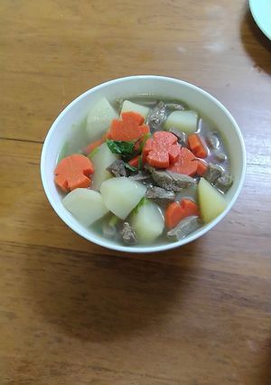 Foto resep Sop daging sederhana porsi anak kost