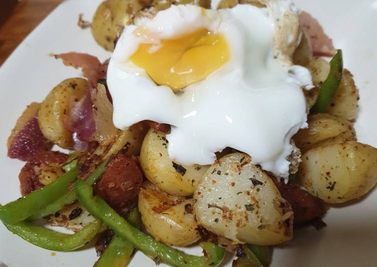 Steps to Prepare Favorite Potato Hash Dinner Adaptation