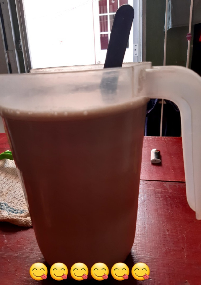 Una foto de Licuado de plátanos 🍌🍌🍌